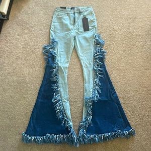 Dolls Kill Flare Jeans